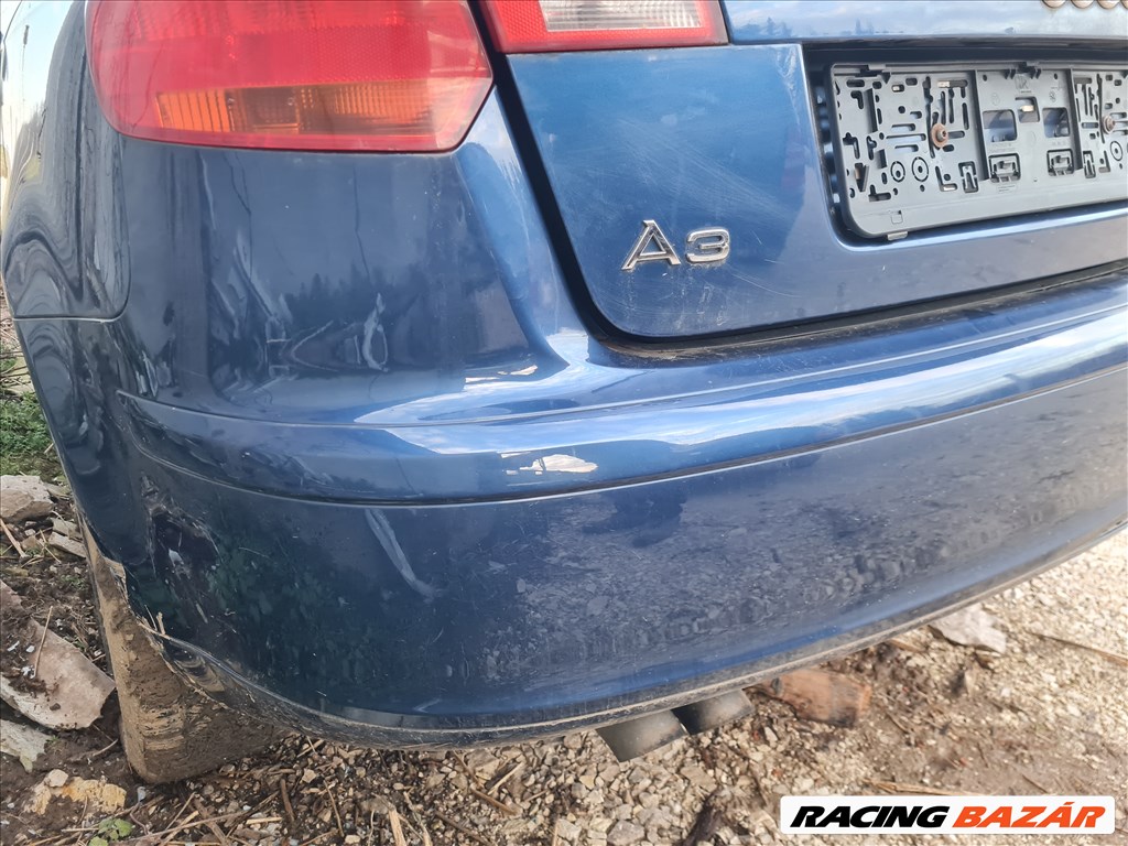 Audi A3 (8P) A3 8P sportback LZ5C hátsó lökhárító  1. kép