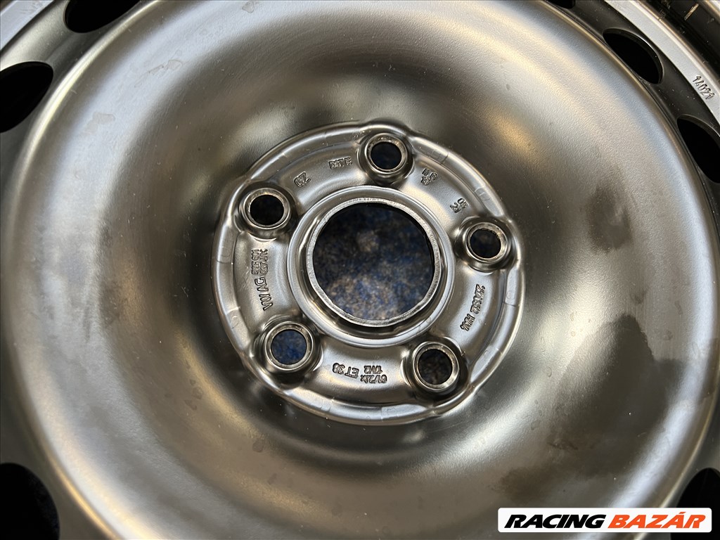 Audi 17 gyári lemezfelni + dísztárcsa, Q3 A4 (2187) 2. kép