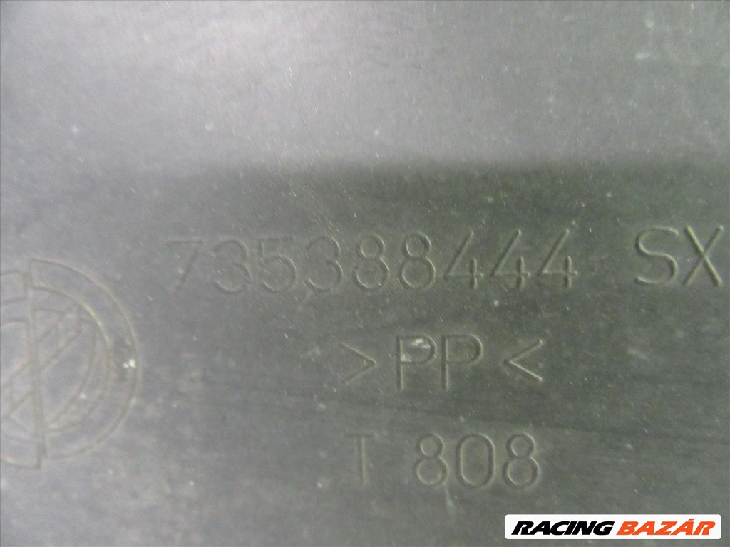 Fiat Doblo II. bal hátsó, matt fekete lökhárító sarok 735388444 3. kép