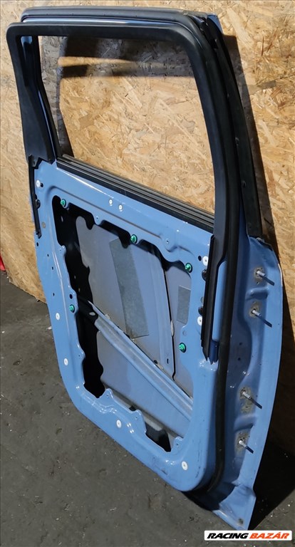 163195 Fiat Freemont 2011-2015 Bal hátsó Kék színű ajtó, a képen látható sérüléssel 3. kép
