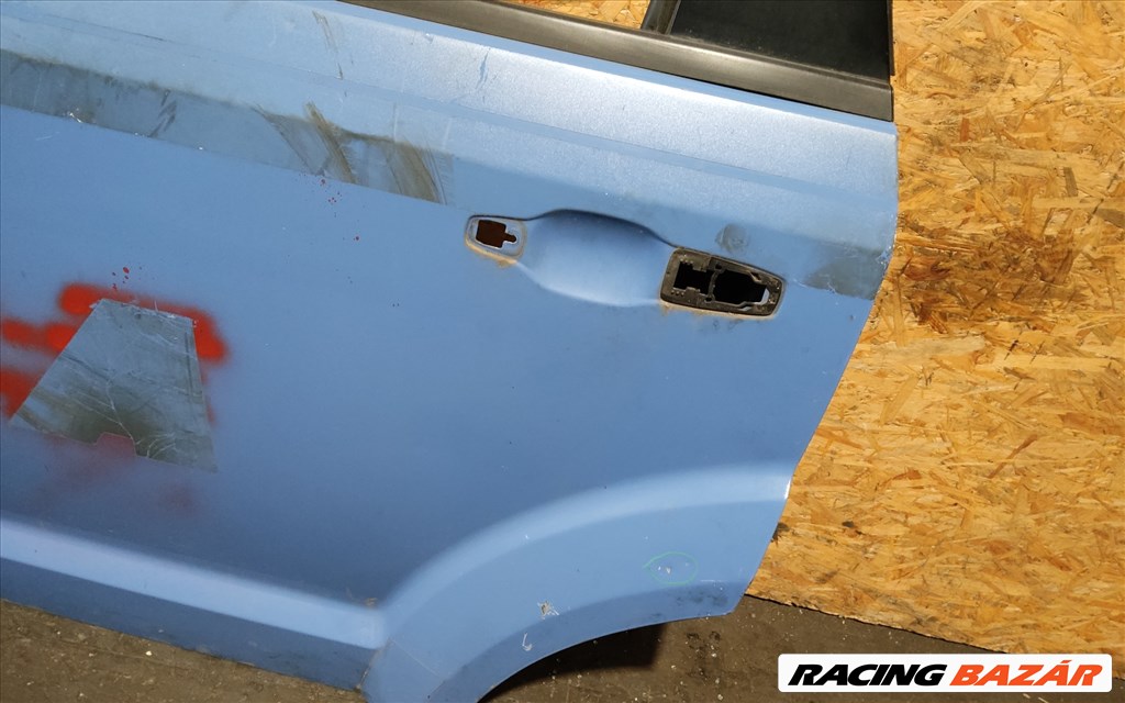 163195 Fiat Freemont 2011-2015 Bal hátsó Kék színű ajtó, a képen látható sérüléssel 5. kép