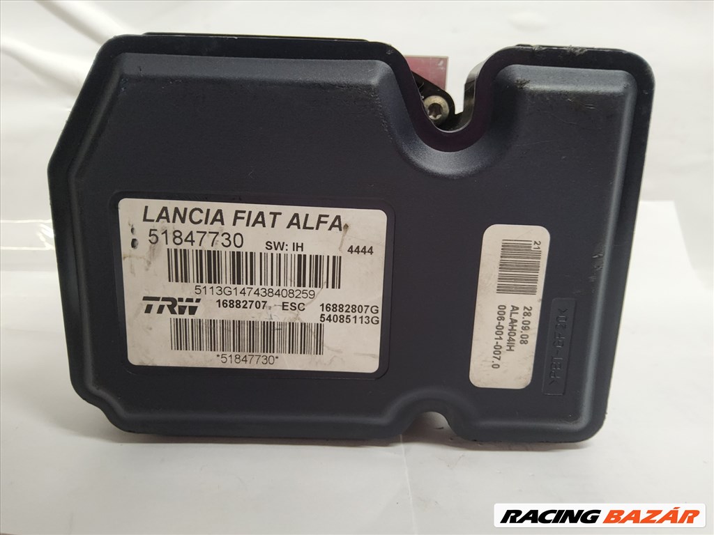 Lancia Delta 20082011 ABS egység 51847730,16882807G,54085113G 1. kép