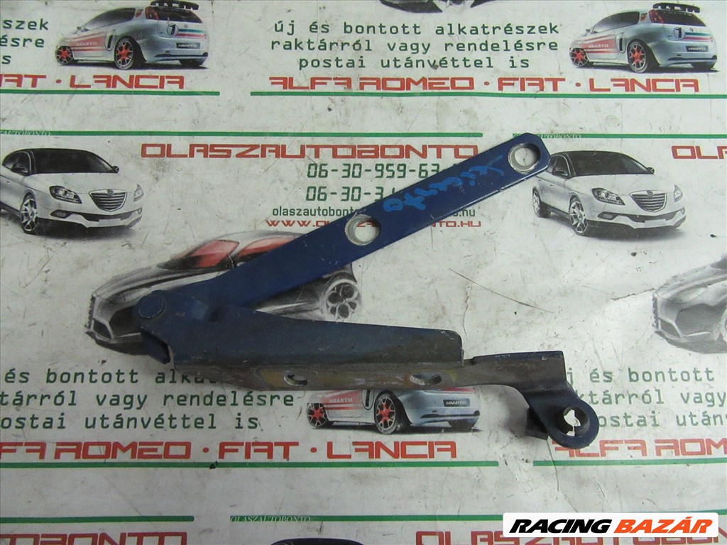 Fiat Seicento kék színű, jobb oldali motorháztető zsanér 2. kép