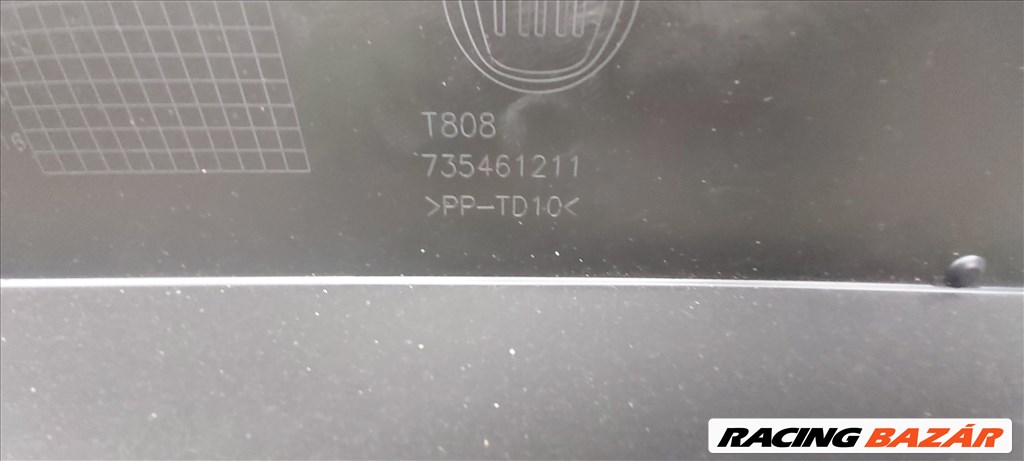 Fiat Doblo  2009-2015  fényezhető, fényszórómosó helyes első lökhárító  735461211 5. kép