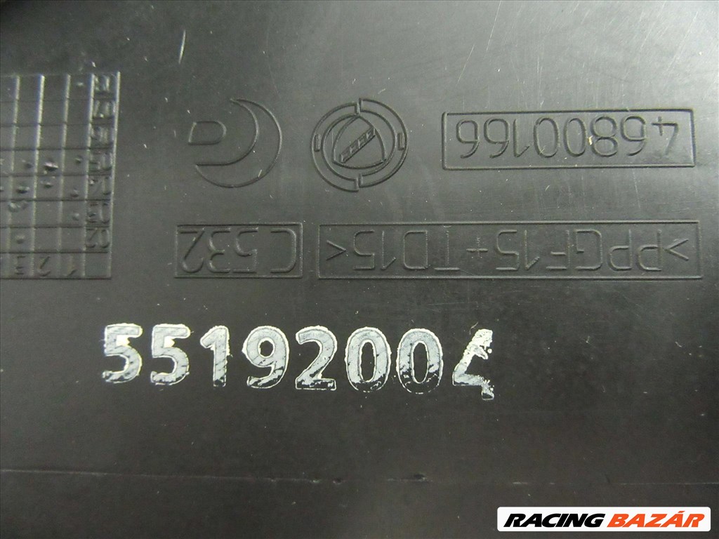 Lancia Ypsilon II.  2003-2011  1,2 8v benzin gyári új légszűrőház 55192004 3. kép