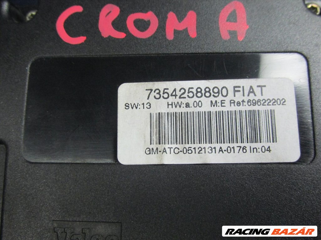 Fiat Croma 2005-2010 digit fűtéskapcsoló 735425889 5. kép