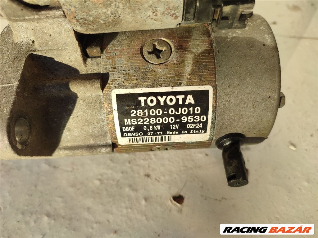 Toyota Yaris (XP10) önindító  281000j010 1. kép