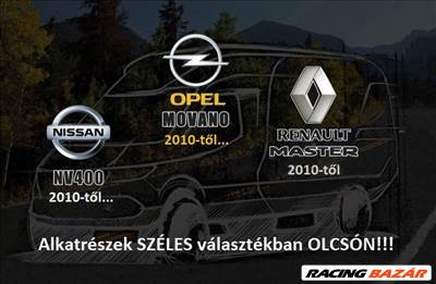 Renault Master Opel Movano Nissan NV400 2010- ELSŐ kerékagycsapágy KERÉKCSONK egyben OLCSÓN!