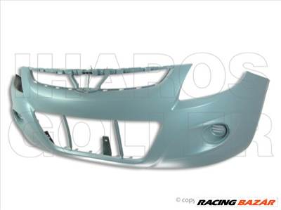 Hyundai I20 2008-2012 - Első lökhárító borítás alapozott (nem ködl.)