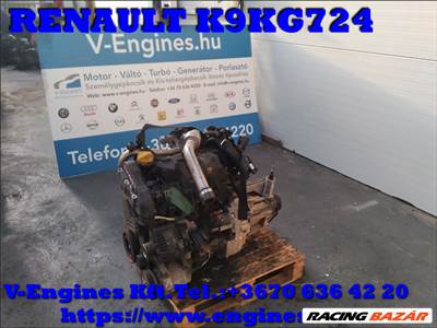  RENAULT K9KG 724 bontott motor