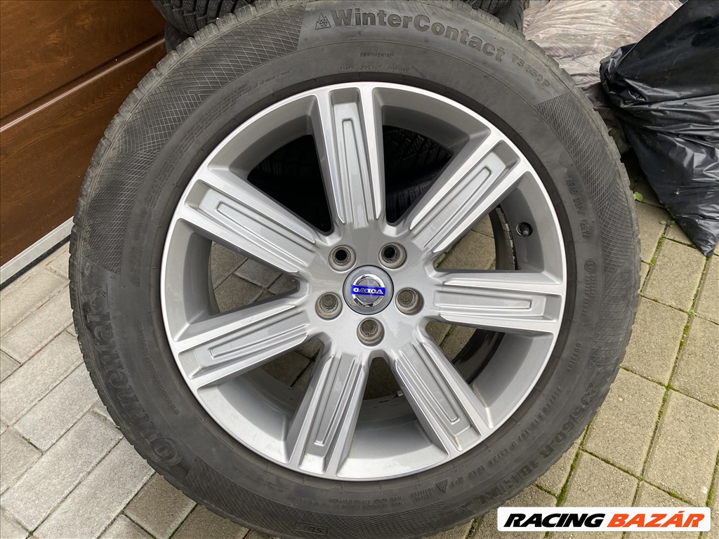 Volvo XC60 gyári 8X18-as 5X108-as ET55 könnyűfém felni garnitura eladó 4. kép