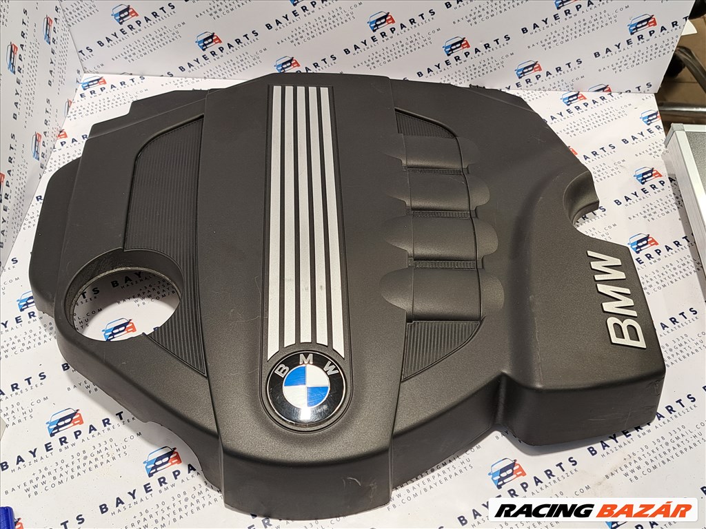 BMW E87 E90 E60 X1 X3 116d 118d 120d 316d 318d 320d N47 motor borítás motorburkolat (001412) 11147797410 1. kép