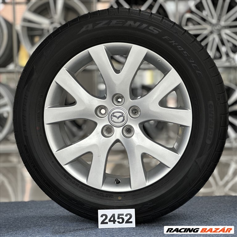 Mazda 18 gyári alufelni felni, 5x114,3, 235/60 nyári gumi, CX-7 (2452) 1. kép