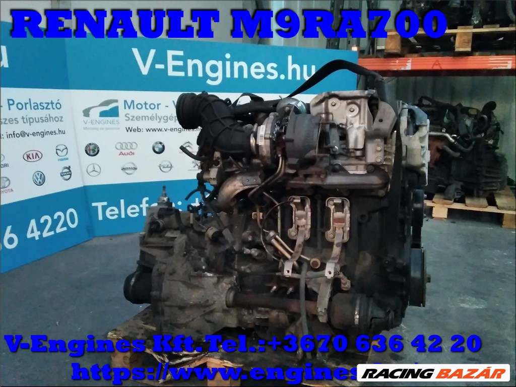 RENAULT M9R A700 bontott motor 2. kép