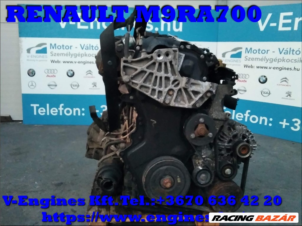 RENAULT M9R A700 bontott motor 3. kép