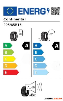 CONTINENTAL VANCONTACT ECO 205/65 R16 C 107T kisteher nyári gumi 2. kép