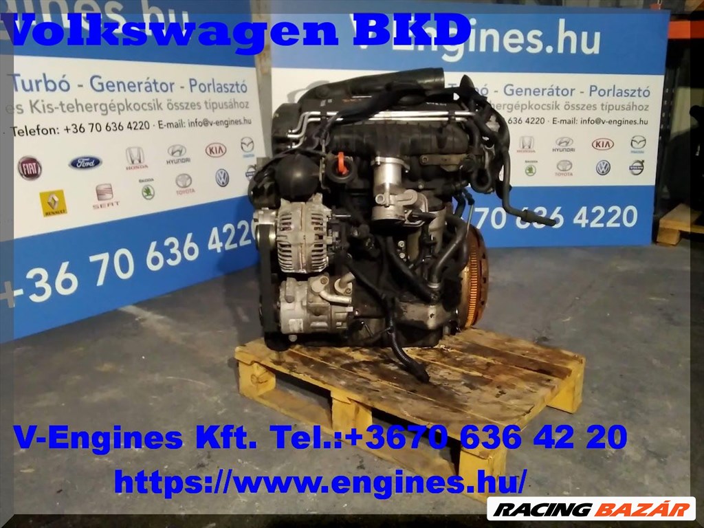 Volkswagen 2.0 PDTDI BKD motor  2. kép