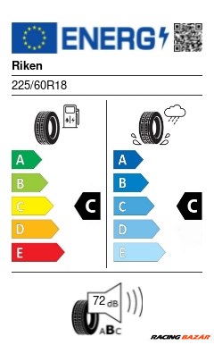 Riken 701 225/60 R18 104V XL M+S nyári gumi 2. kép