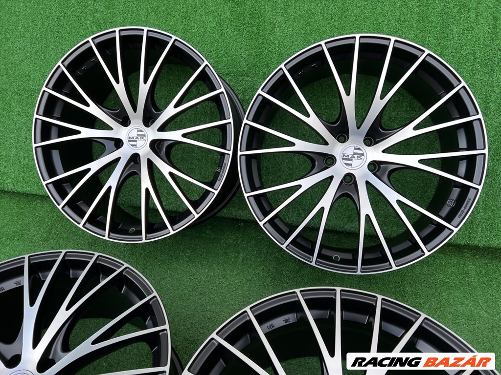 R21 5x112 (66,45) MAK RENNEN ICE BLACK 9J ET26 NEW - 900 EUR 6. kép