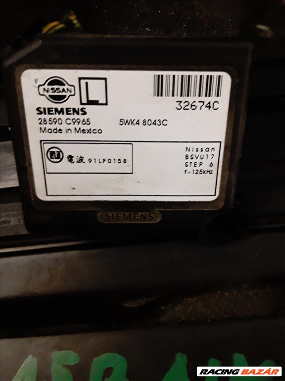Nissan Almera N16 1.5 Benzin Motorvezérlő Szett 5. kép