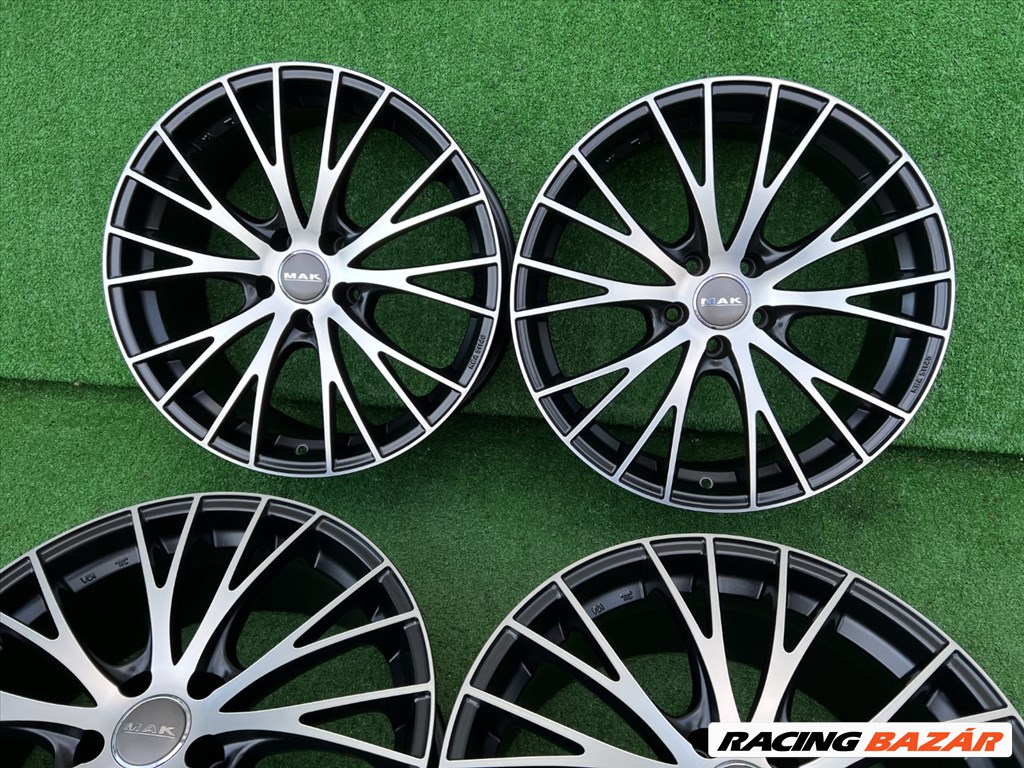 R19 5x112 (57,1) MAK RENNEN ICE BLACK 8J ET50 NEW - 550 EUR 3. kép