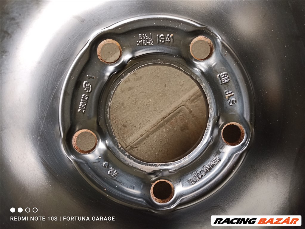  5x115 16" Opel használt lemezfelni garnitúra 7. kép
