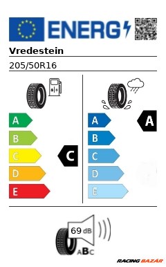 Vredestein ULTRAC 205/50 R16 87V nyári gumi 2. kép