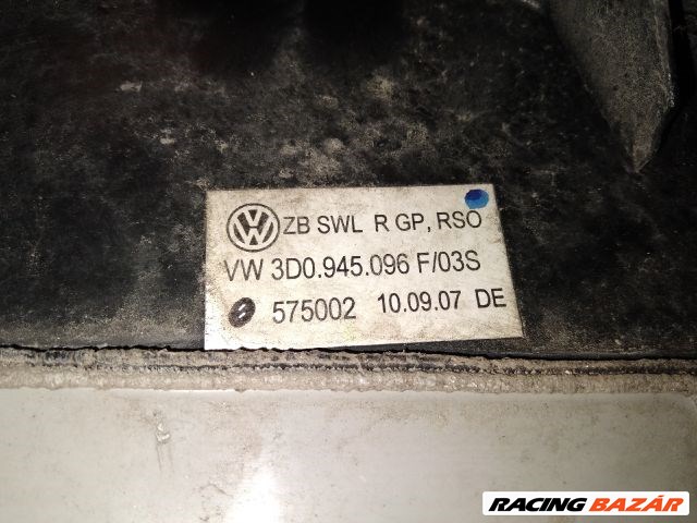 Volkswagen Phaeton Jobb Hátsó lámpa  3d0945096f 3. kép