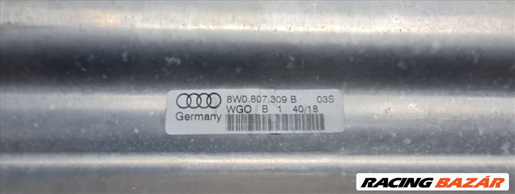 Audi A4 (B9 - 8W) hátsó lökhárító merevítő 8w0807309b 2. kép