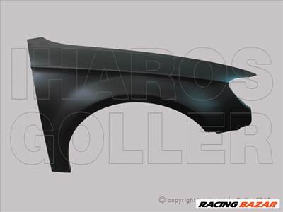Audi A3 2016-2020 3ajtós - Első sárvédő jobb (acél)
