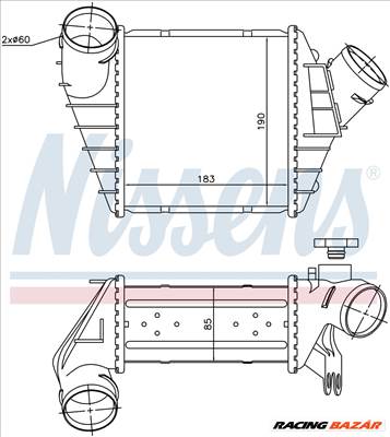 NISSENS 96759 Intercooler