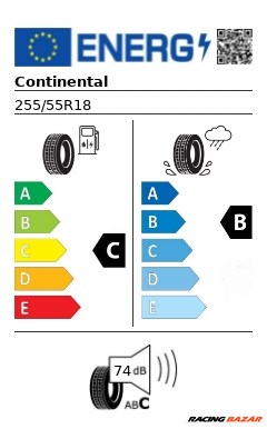 Continental CrossContact UHP XL FR 255/55 R18 109W off road, 4x4, suv nyári gumi 2. kép