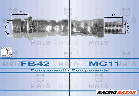 GUMIFÉKCSŐ ELSŐ MERCEDES C180-C2MERCEDES - Akron 8011 1. kép