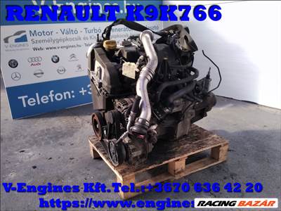 RENAULT K9K 766 bontott motor