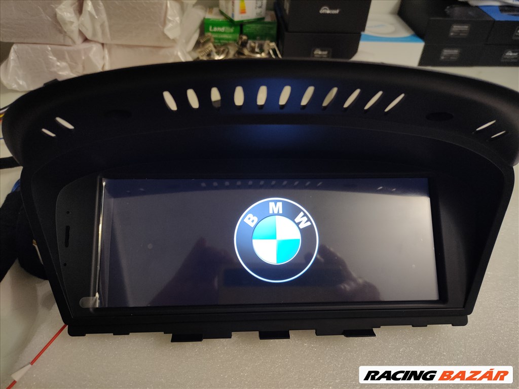 BMW 5 E60, E61, E62, E63, E64 Android Multimédia GPS Navigációs Rádió Tolatókamerával 1. kép