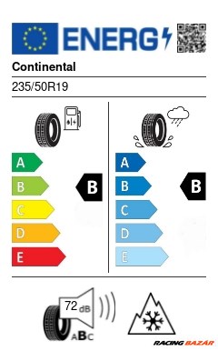 CONTINENTAL ALLSEASONCONTACT XL FR M+S 3PMSF 235/50 R19 103V négyévszakos gumi 2. kép