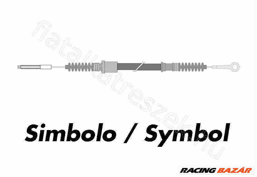 GÁZBOWDEN FIAT N.Ducato 1.9 D 94- CITROËN JUMPER I (94-02) - Akron 22964 1. kép