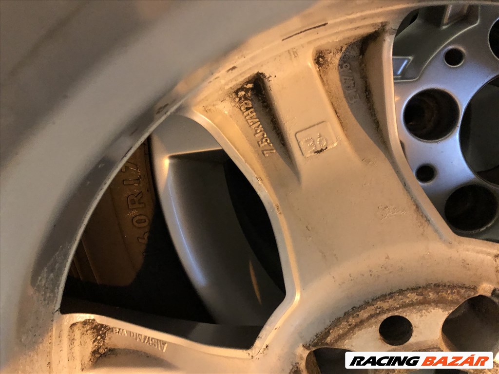 Mercedes Benz GLK Avantgarde gyári 7,5X17-es 5X112-es ET47,5 könnyűfém felni garnitúra eladó 7. kép