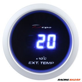 DEPO RACING DBL 52mm - Kipufogógáz hőmérsékletmérő óra 1. kép