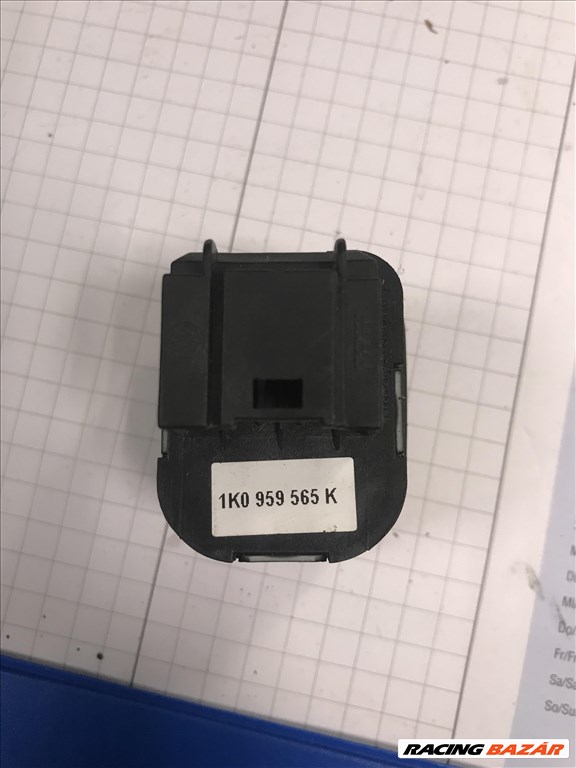 Volkswagen Golf V Tükörállító gomb 1k0959565k 2. kép