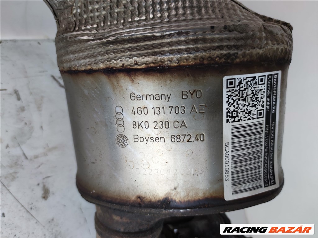 Audi A6 4G DPF Katalizátor  4g0131703ae 2. kép