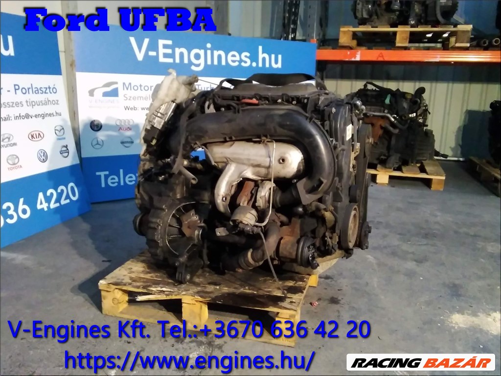 Ford UFBA Ford motor, bontott motor, autó motor, autó-motor 2. kép