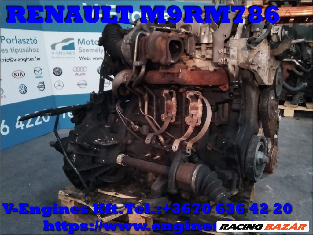  RENAULT M9RM 786 bontott motor 2. kép