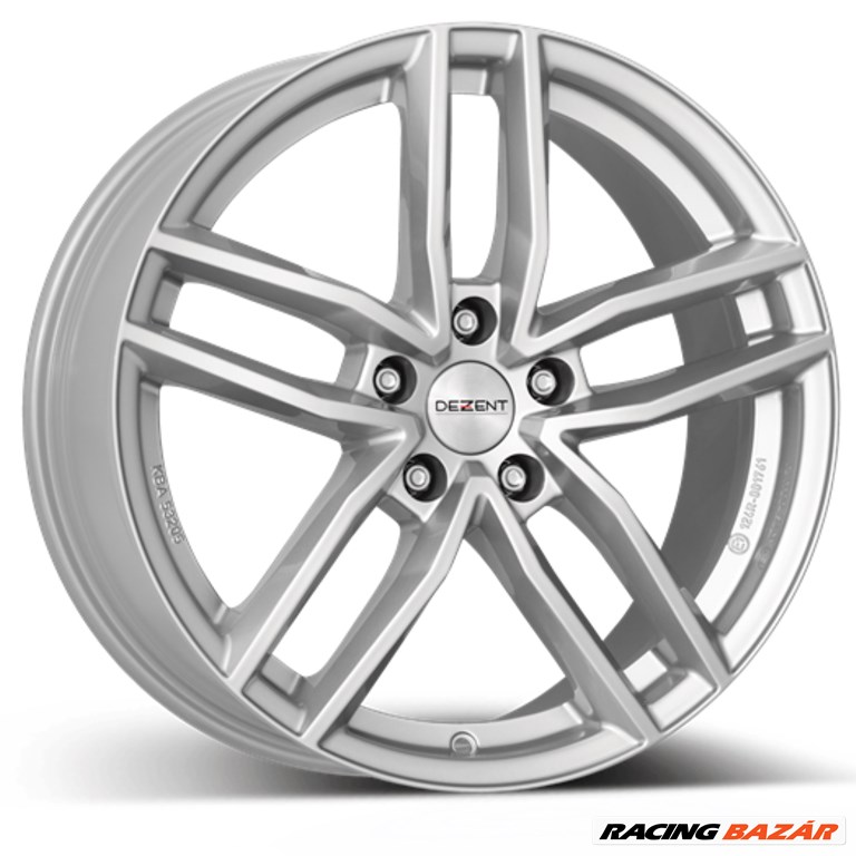 R16 5x112 (66,6) DEZENT TR SILVER 6.5J ET38 NEW - 375 EUR 1. kép