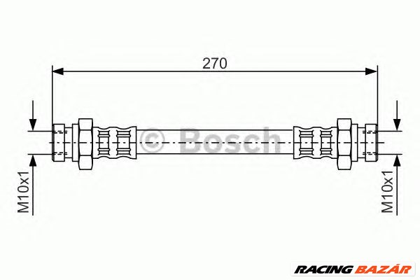 BOSCH 1 987 481 116 - fékcső FORD AUSTRALIA MAZDA 1. kép