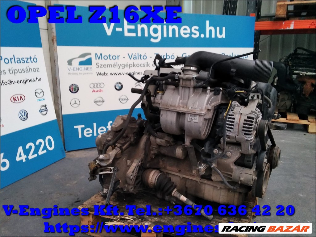  Opel 1.6 Z16XE motor  1. kép