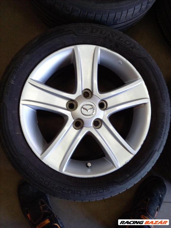  Mazda6 5x114.3 lyukosztású 7x16" újszerű 205/55R16 dunlop nyár sxx2 3. kép