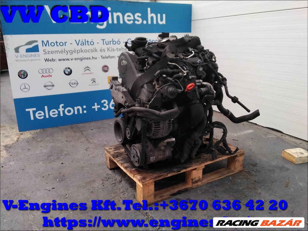 Volkswagen/Skoda 2.0 (140LE) TDI CBD motor  2. kép
