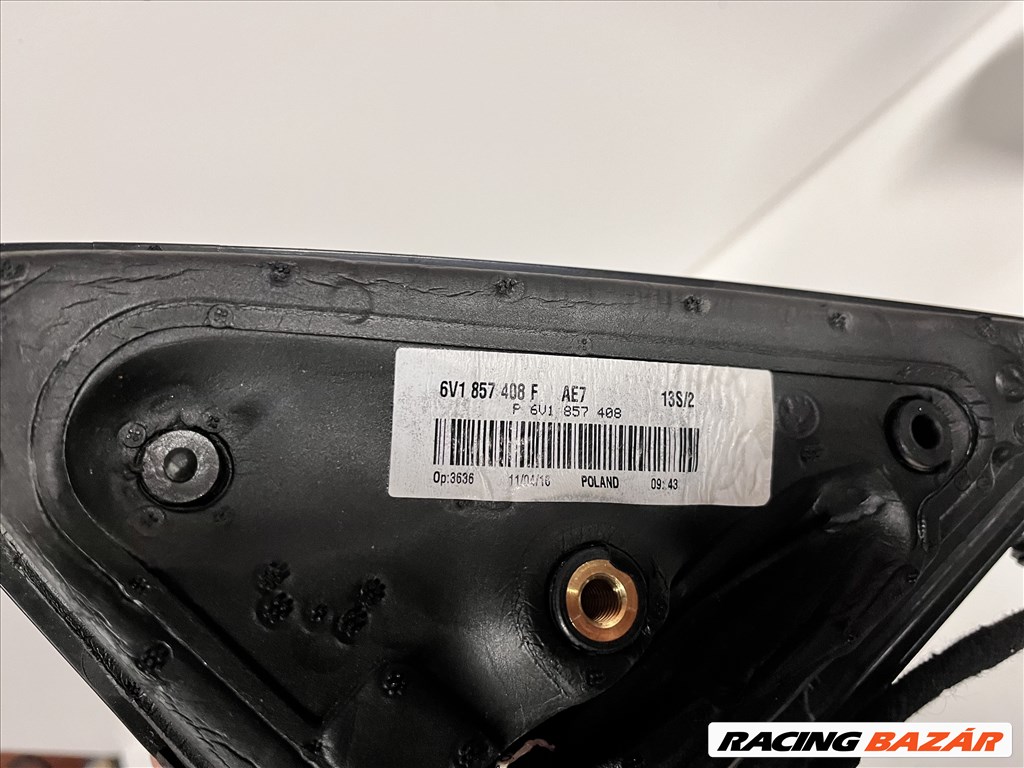 Skoda Fabia III jobb oldali visszapillantó tükör 6v1857408f 5. kép