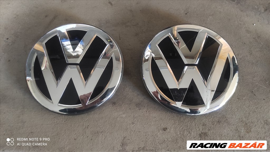 Volkswagen T-Cross Passat B8 Polo VI T-Roc, Arteon Golf VII VW embléma jel logo 2ga853601 3G0853601A 1. kép
